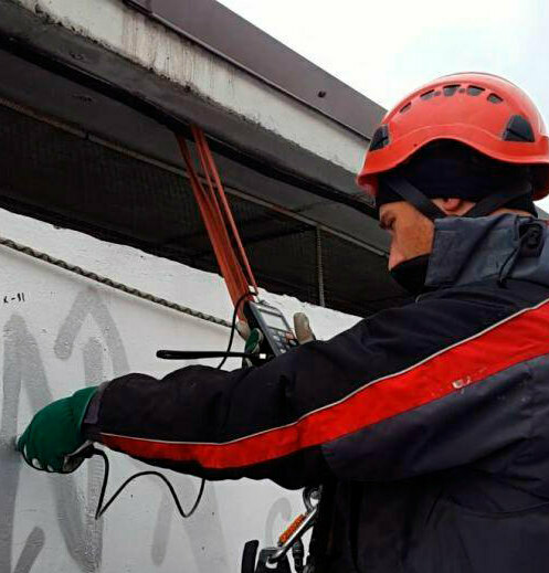 обследование зданий на высоте