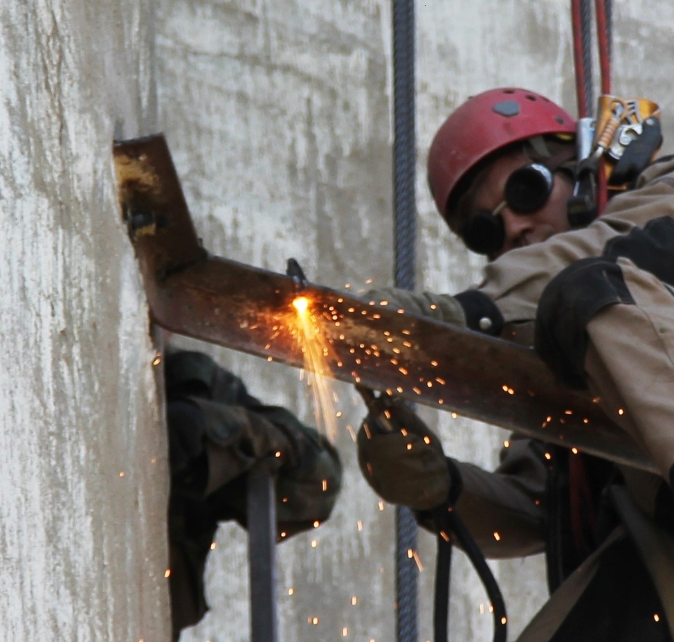 демонтаж на высоте